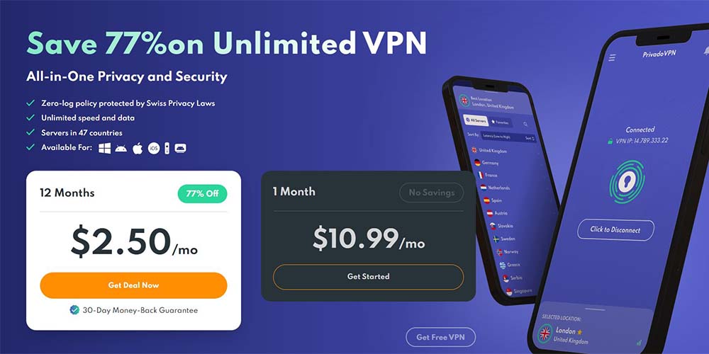 privadovpn review